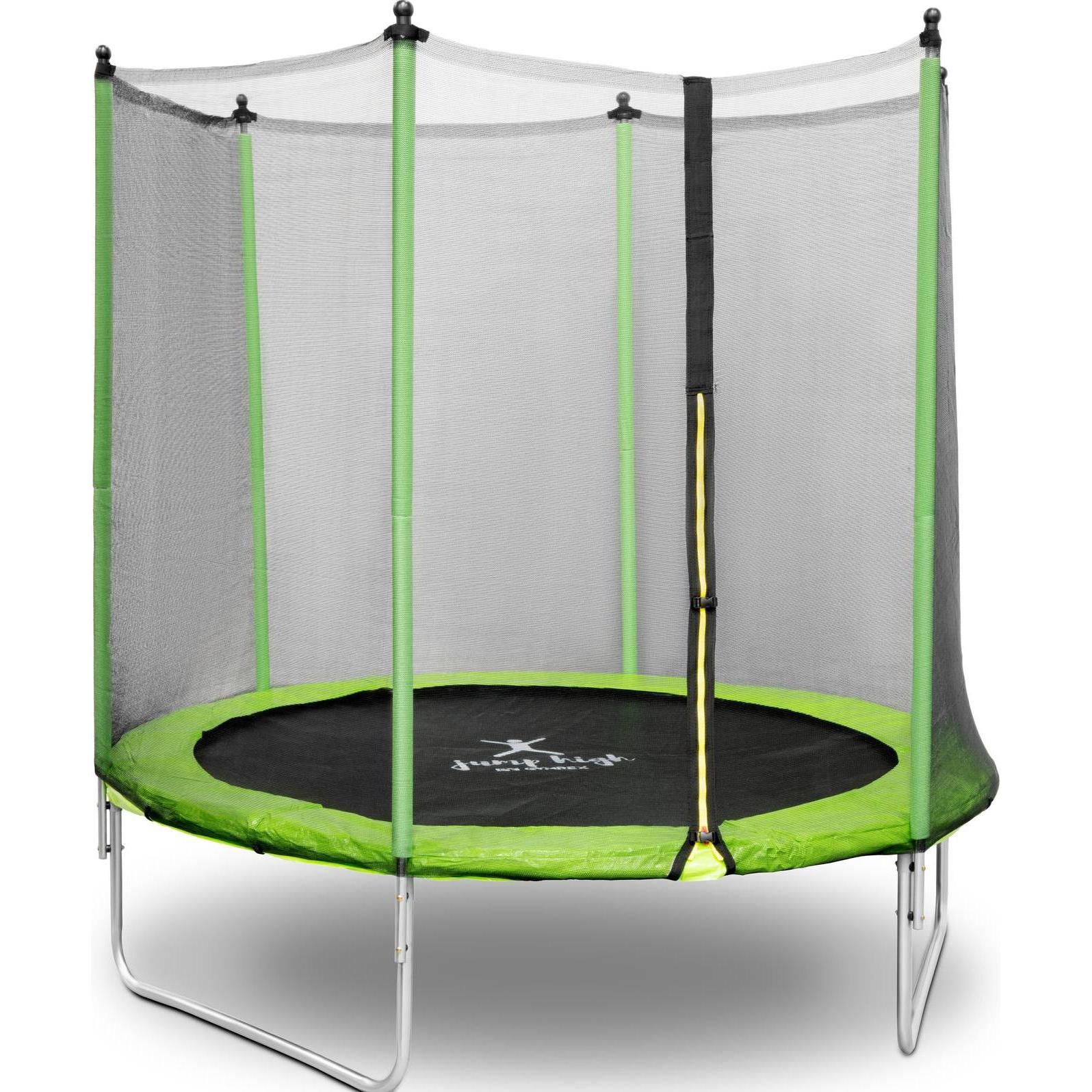 Gymrex Trampolin Gartentrampolin Outdoor Kindertrampolin Netz Randabdeckung Ø 244 cm (244 cm)