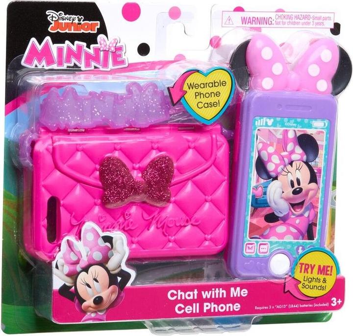 Produktbild Just Play Minni Mouse - Spieltelefon - Handy mit Tragetasche