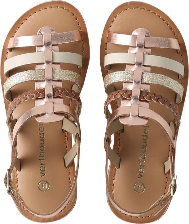 Produktbild Vertbaudet Riemchensandalen aus Leder Mädchen (31)
