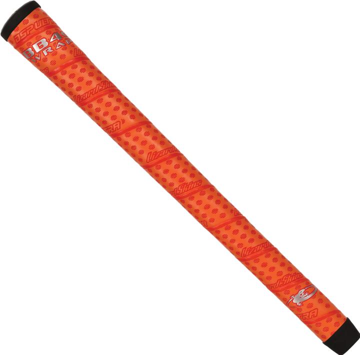 Actual product image Lizard Skins DSP Ultra Golf Grip - BB49 Wrap - Blaze Orange - Midsize