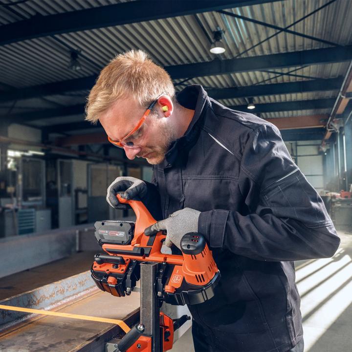 Actual product image Fein Cordless band saw ABAS 18-63 AS Set Cutting depth (max.) 63.5mm