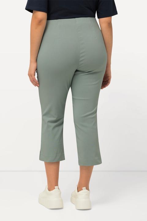 Immagine prodotto Ulla Popken Pantaloni di bengalina elasticizzata, lunghi fino al polpaccio, con cintura elastica (66)