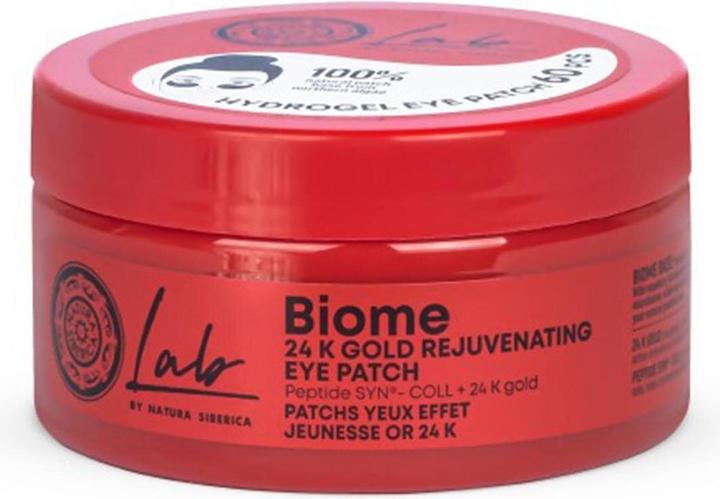 Image du produit Natura Siberica Biome 24K Gold Rejuvenating Eye Patch (Patch rajeunissant pour les yeux) (Soin des yeux Sérum, Jour + nuit)