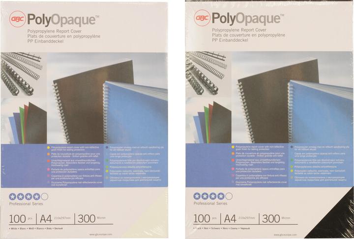 Produktbild GBC Umschlagdeckel PolyOpaque