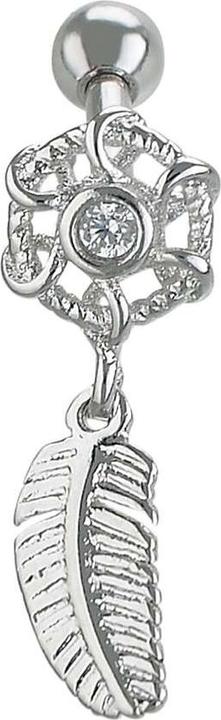 Image du produit Bijouteria Piercing d'oreille (Acier inoxydable, Cristallin)