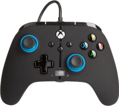 Image du produit PowerA Controller Wired Blue Hint (Xbox One / Series X / PC) (Xbox One X, Xbox One S, Xbox Series S, Xbox Series X)