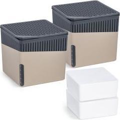 Wenko 2 Cube room dehumidifiers, 2x 500.0 g (40 m²)