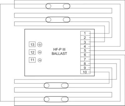 Produktbild Philips Ballast-HF-PERFORMER III für TL5 Lampen- 871829172125300