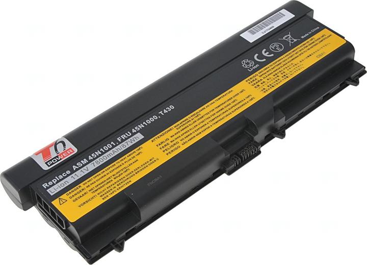 Produktbild T6 Power Baterie Lenovo ThinkPad T430, T430i, T530, T530i, 530, W530,,, 9cell (9 Zellen)