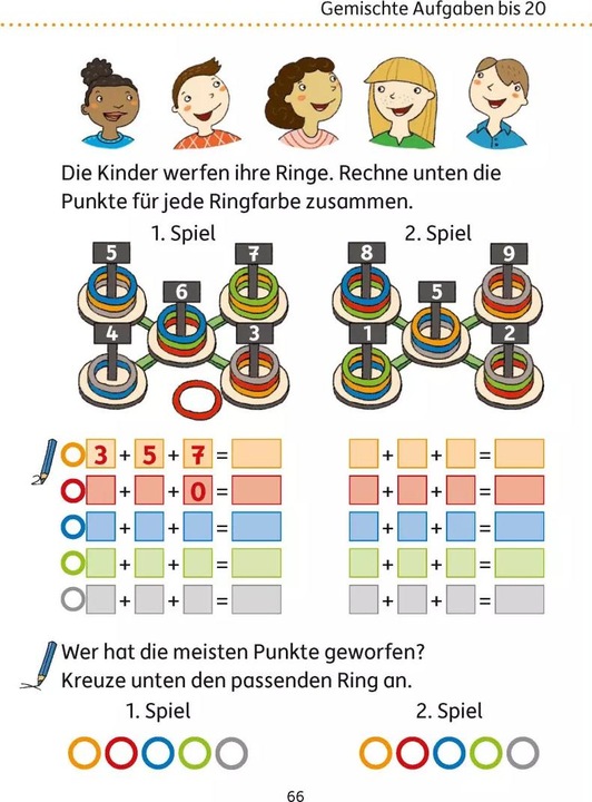 Immagine prodotto Mein Übungsheft Rechnen - 1. Klasse, A5-Heft (Tedesco, Tina Harder, Masha Greune, 2021)