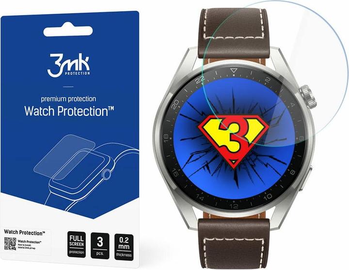 Produktbild 3MK hybrid glass Watch Protection FG for Huawei Watch 3 Pro