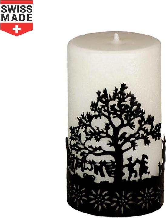 Produktbild Schulthess Kerzen Stumpenkerze Chalet Chic Ø 7 cm Baum (1 Stk.)