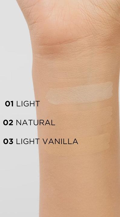 Actual product image Eveline Variete Mineral Foundation In Powder For Face 01 Light 8G (Light)