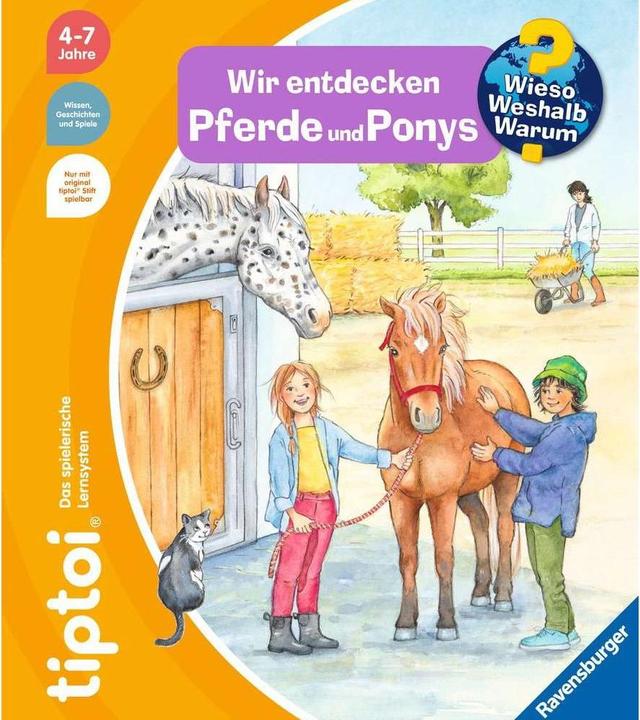 Actual product image tiptoi Pferde und Ponys (German, Melanie Brockamp, Susanne Gernhäuser, 2022)