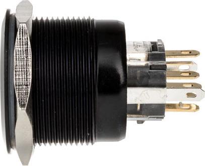 Produktbild DimasTech Vandalismustaster 25mm, Blackline Dot - RGB