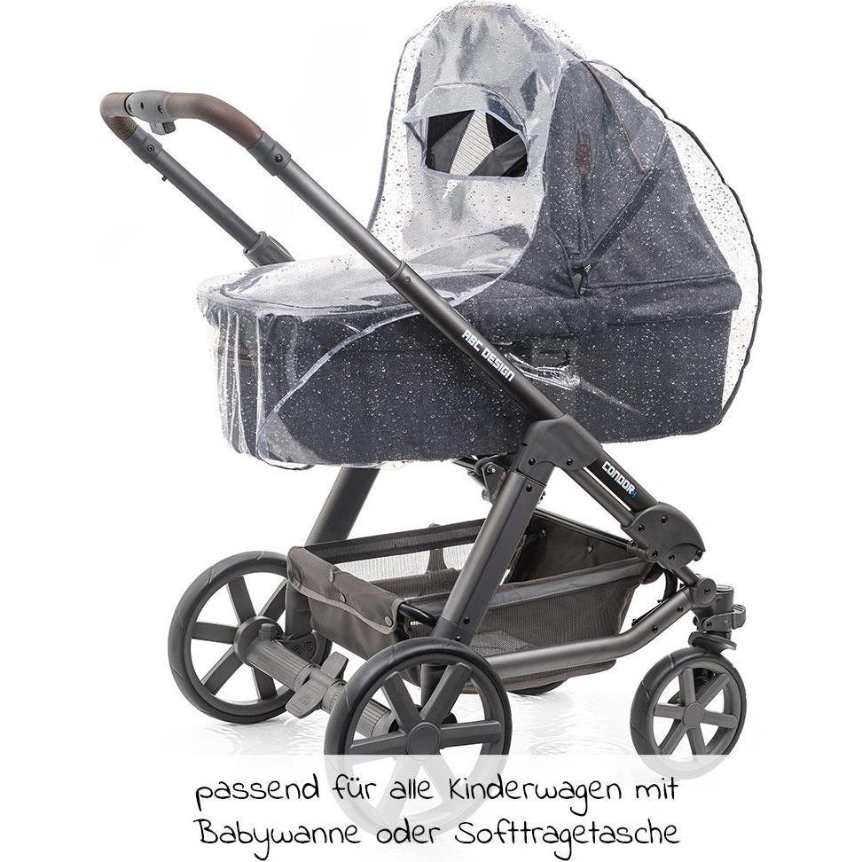 Thumbnail - Zamboo, Kinderwagen Zubehör, Regenschutz Universal Regenschutz für Kinderwagen (Babywannen oder