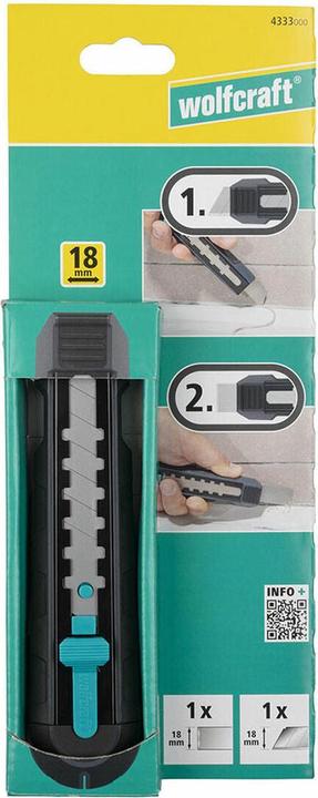 Produktbild wolfcraft Cutter-Dual Schaber-Messer (Cutter)