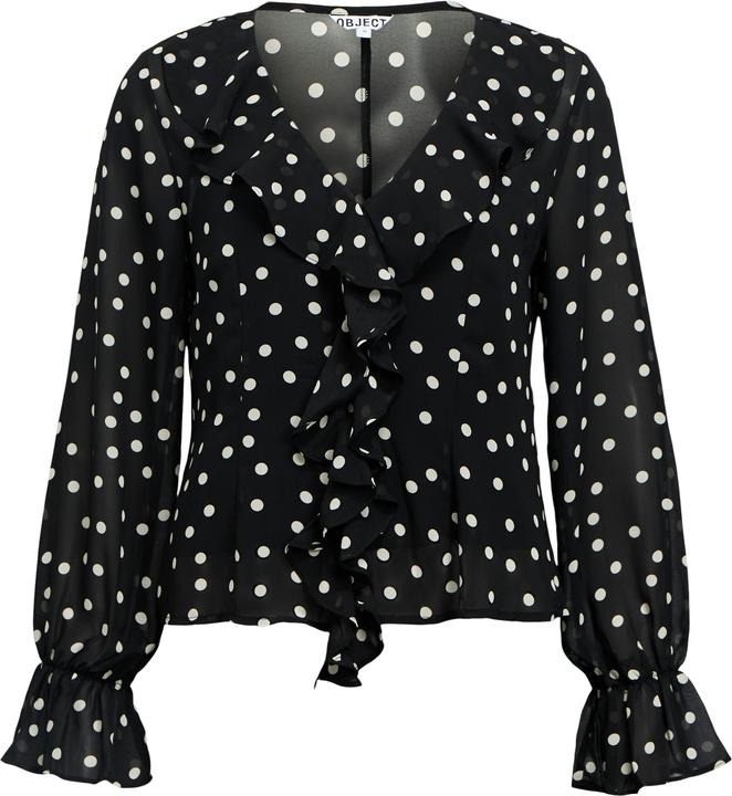 Image du produit Object Polka-Dot Bluse (42)