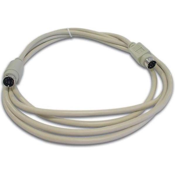 Thumbnail - Auction PS/2-TASTATURKABEL 6-POL. MINI-DIN-STECKER / 6-POL. MINI-DIN-STECKER / 2m, Elektronikkabel + Stecker