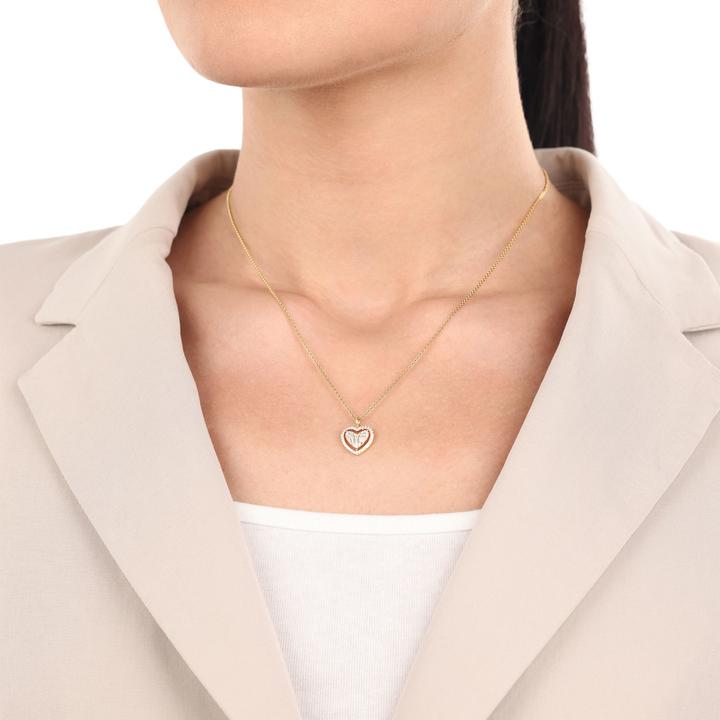 Immagine prodotto Amor Ciondolo Cupido da donna, argento 925, zirconi sintetici. | Cuore (Argento 925)