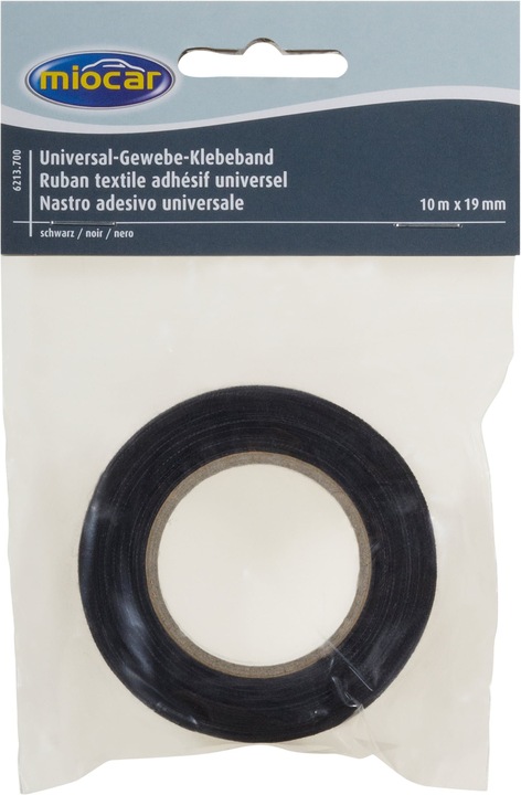 Image du produit Miocar Ruban adhésif en tissu noir (67 mm)