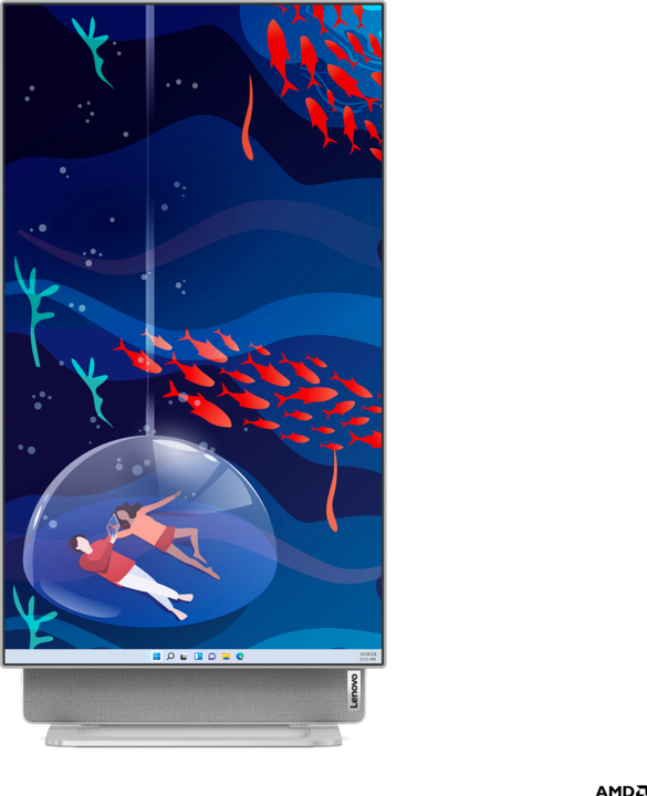 Actual product image Lenovo Yoga AIO 7 27APH8 (AMD Ryzen 7 8845HS, 32 GB, 1000 GB, GeForce RTX 4050)