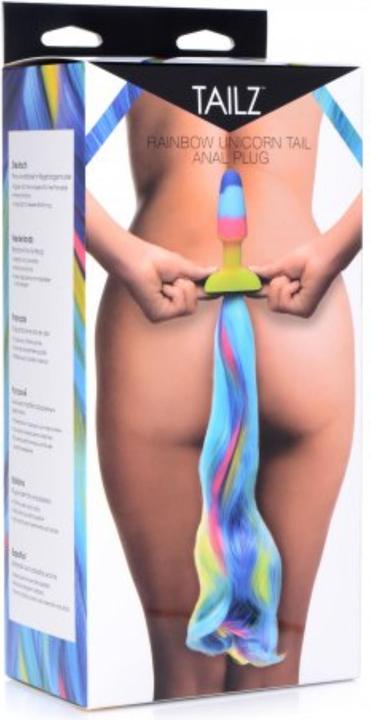 Produktbild Tailz RegenbogenEinhornAnalplug mit Schwanz