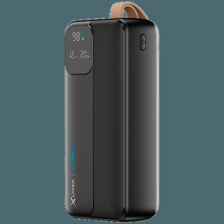 Produktbild Xlayer Rapid (27.000mAh) Powerbank schwarz (27000 mAh, 20 W, 99.90 Wh)