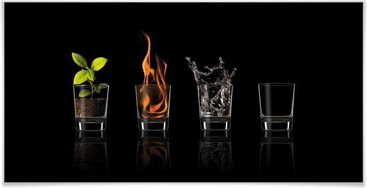 Image du produit Trenddeko Frutos Vargas - The Four Elements - Panorama (200 x 100 cm)
