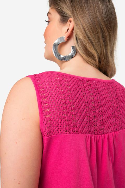 Produktbild Miamoda Midikleid, A-Linie, Rücken-Spitzeneinsatz, ärmellos, Zipfelsaum (42)