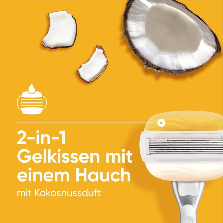 Actual product image Gillette Venus Comfortglide Coconut Systemklingen 6er + Handstück - Onlineversand Variante (6 x)