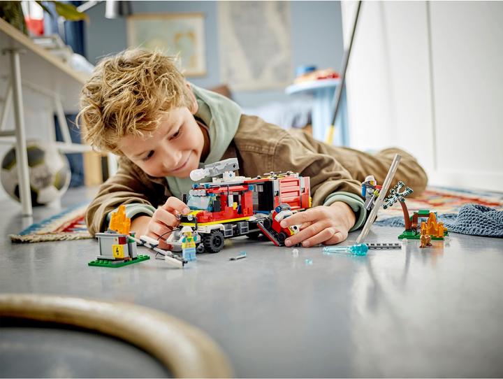 Produktbild LEGO Einsatzleitwagen der Feuerwehr (60374, LEGO City)