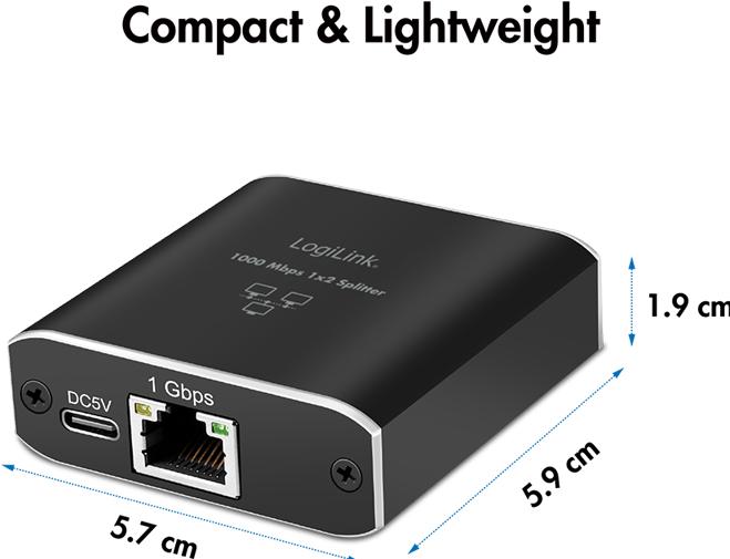 Actual product image LogiLink NS0011 (RJ45 (2x))