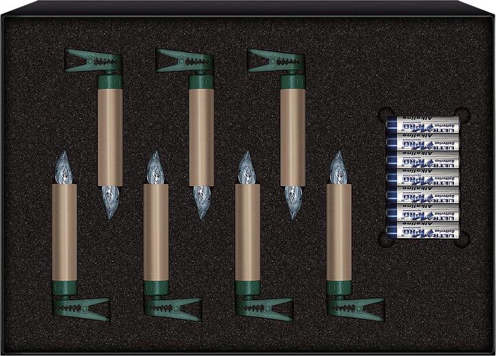 Produktbild Krinner Lumix Deluxe Mini Kabellose Christbaumkerzen 7er Erweiterungs-Set