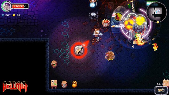 Actual product image FunBox Media Hellmut: The Badass from Hell Standard Multilingual PlayStation 4 (PS4, EN, FR)