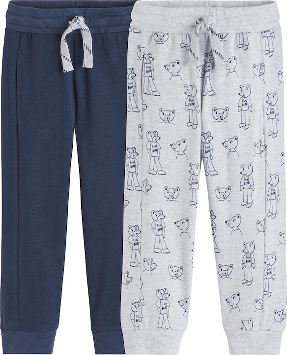 La Redoute Collections 2er-Pack Joggpants aus Jersey mit Struktureffekt