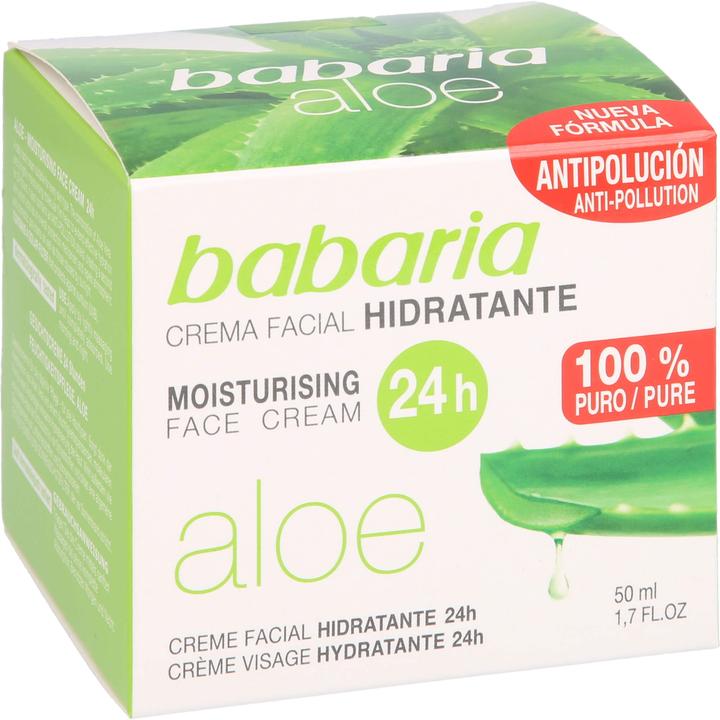Babaria Aloe Vera 24hr Moisturising Face Cream 50ml (50 ml, 24h Creme)