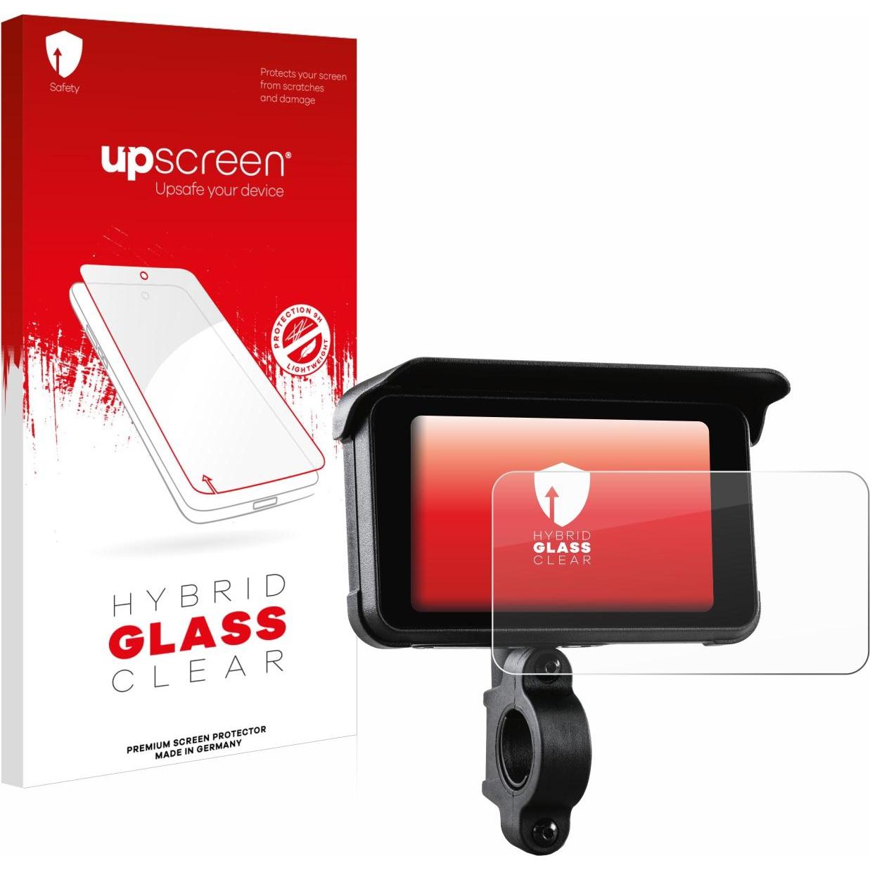 upscreen, Fahrzeug Navigation Zubehör, Schutzglas Schutzfolie Displayschutz Display Schutz Glas Folie klar