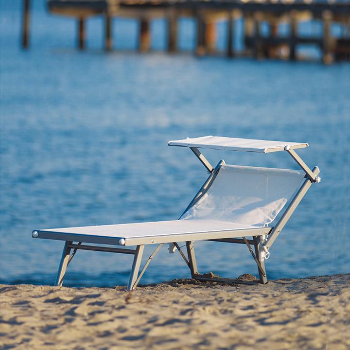 Produktbild Ikarus Capri Liege mit Sonnendach (195 cm)