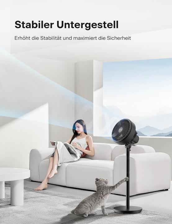 Produktbild Pelonis Höhenverstellbarer Säulenventilator (46 dB)