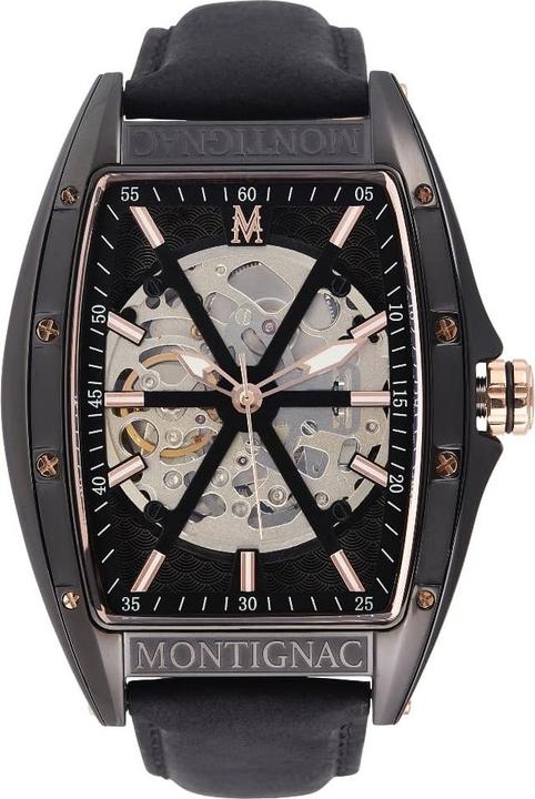 Produktbild Montignac Automatische Uhr Tonneau (Skeleton-Uhr)