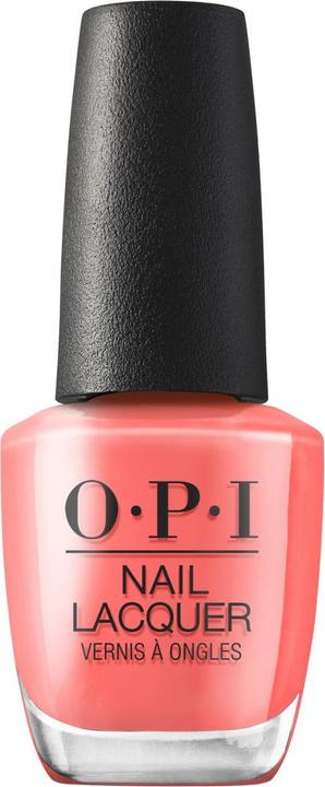 Actual product image OPI Nail Lacquer Bubblegum Goth Opaque Bright Warm Pink (Bubblegum Goth Opaque Bright Warm Pink, Colour paint)