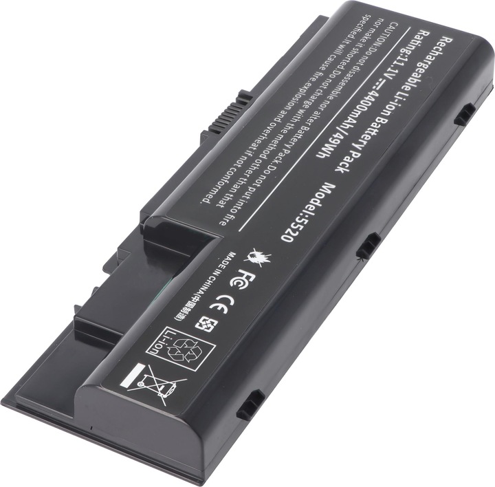 Produktbild AccuCell Akku passend für ACER Aspire 5310 series, 6530 series, Li-Ion, 11,1V, 4400mAh, 48,8Wh, black (4400 mAh)