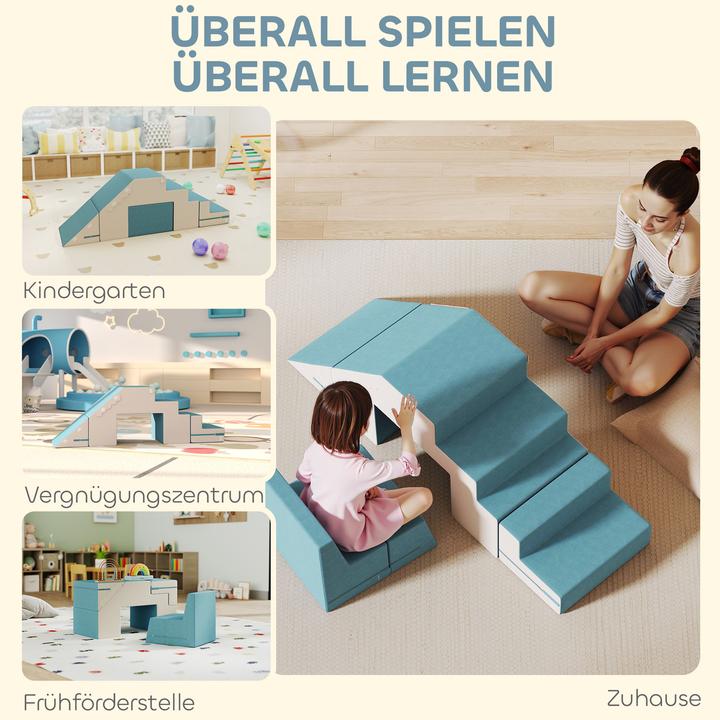 Produktbild Aiyaplay Schaumstoffbausteine Kunstleder, EPE Schaumstoff Gelb
