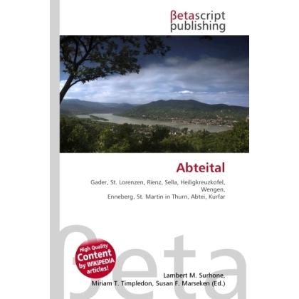 Abteital, Ratgeber von Lambert M. Surhone, Miriam T. Timpledon, Susan F. Marseken