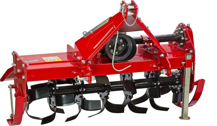 Produktbild Dema Bodenfräse Rotorfräse Heckfräse Ackerfräse Fräse Anbaugerät 125 cm für Traktor bis 30 PS