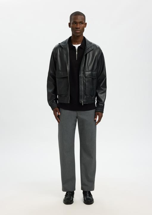 Actual product image Selected Homme Slhteller Fn Relaxed Half Zip Polo Noos (M)