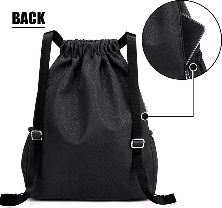 Produktbild Only-Bags.Store Sport Turnbeutel, wasserdichte Tasche Unisex Rucksack Daypack Gym Bag, Sporttasche Tasche für