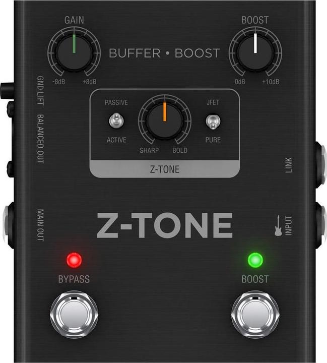 IK Multimedia Z-Tone Buffer Boost (Bass, Electric guitar)