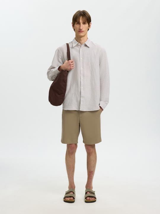 Actual product image Selected Regular Fit Bluse aus Leinengemisch (XL)